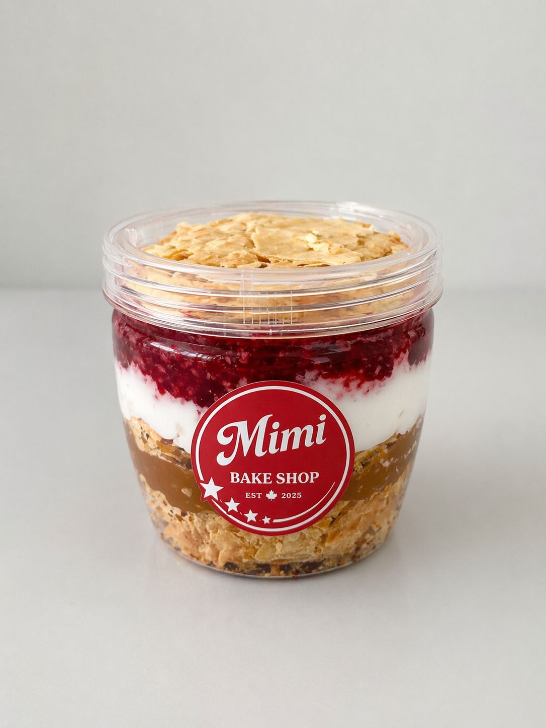 HOJARASCA FRAMBUESA - Cake Jar