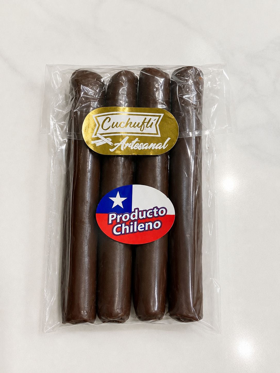 CUCHUFLI CHOCOLATE CON MANJAR - 4 UNITS