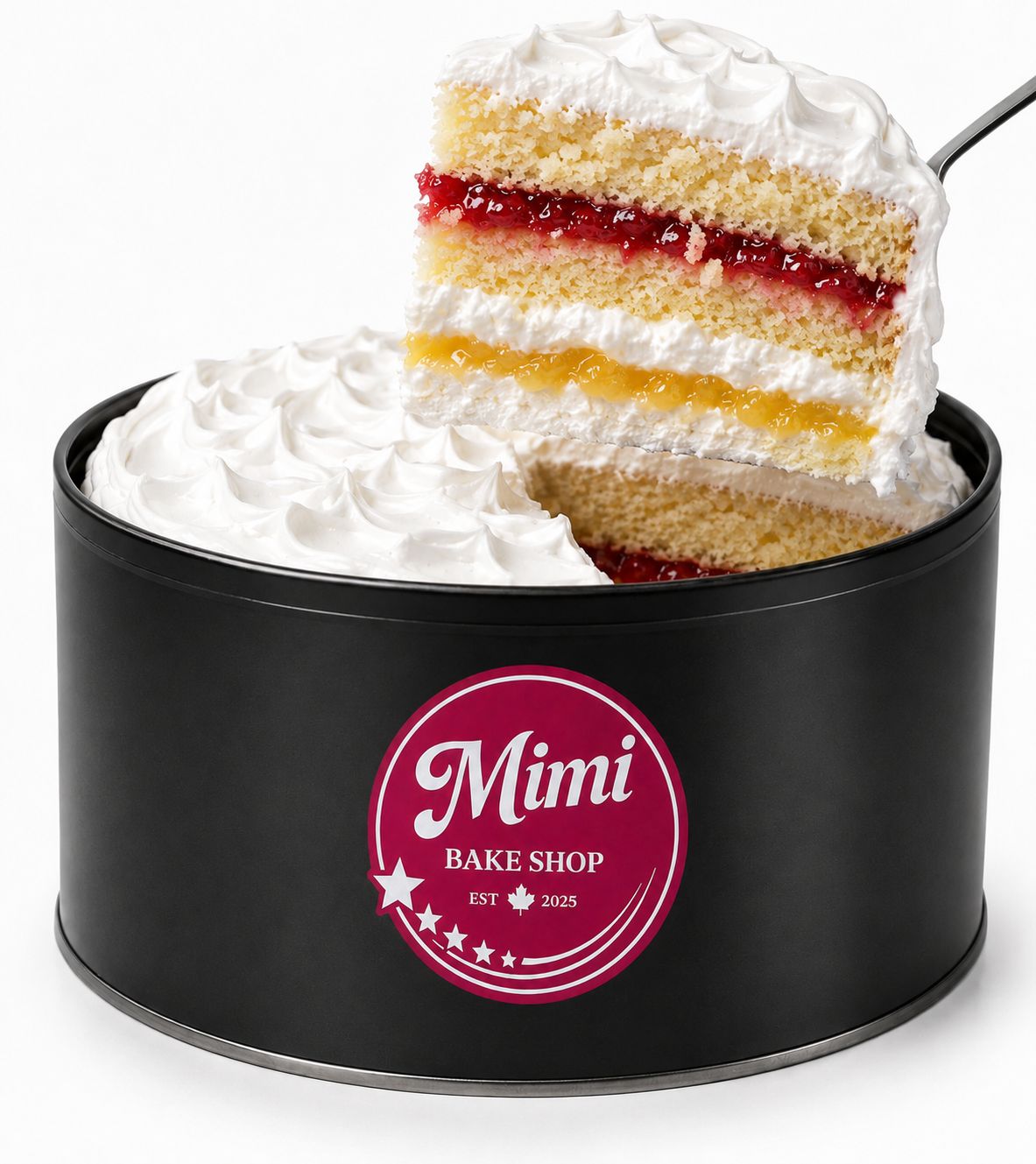TORTA TERREMOTO - Tin Cake 7inch *Contains alcohol